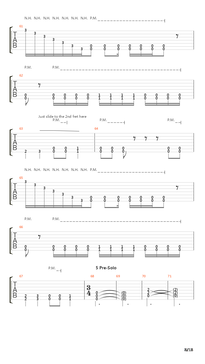 Shaping The Masterpiece吉他谱