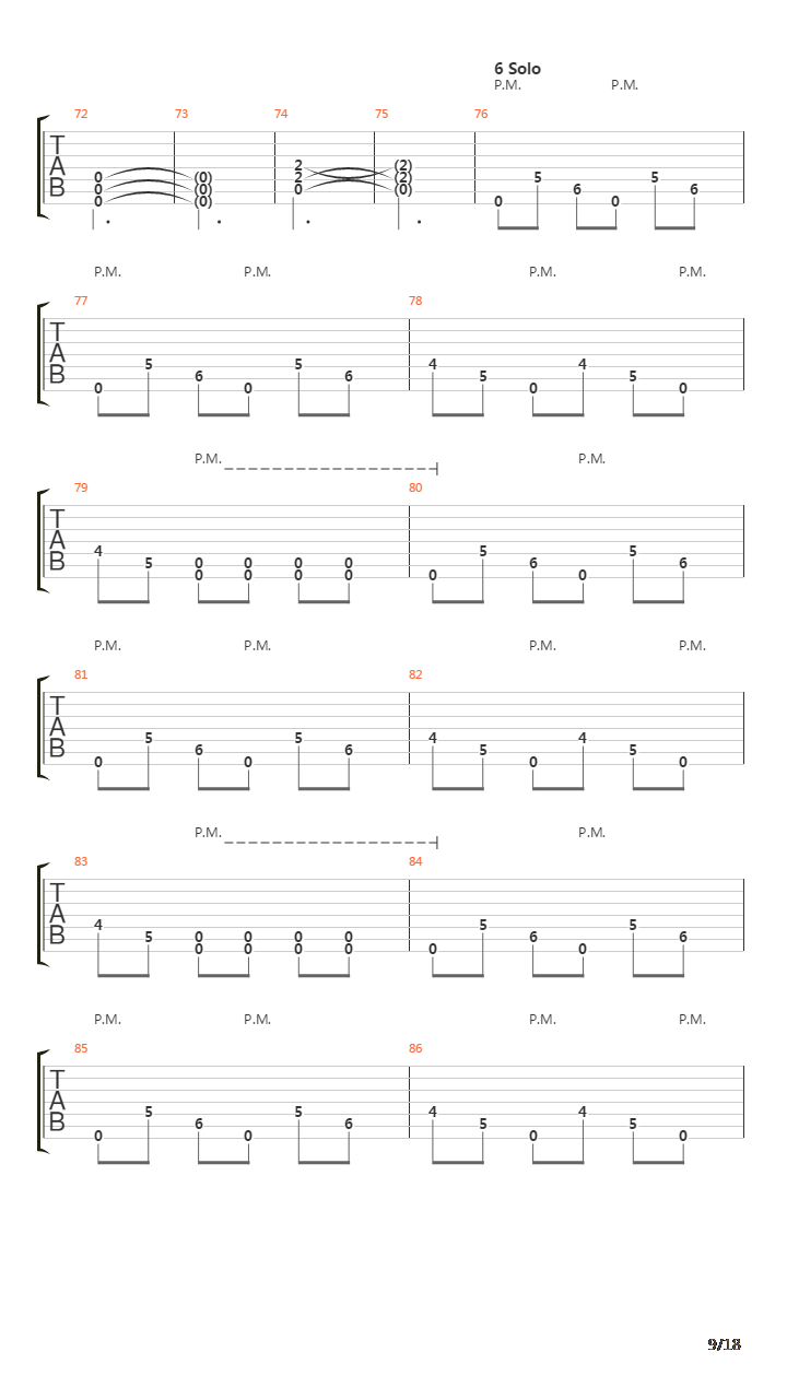 Shaping The Masterpiece吉他谱