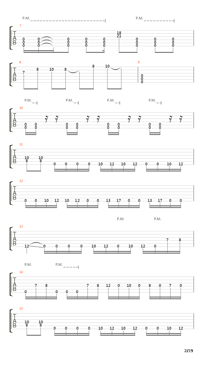 Cardiac Silouhette吉他谱