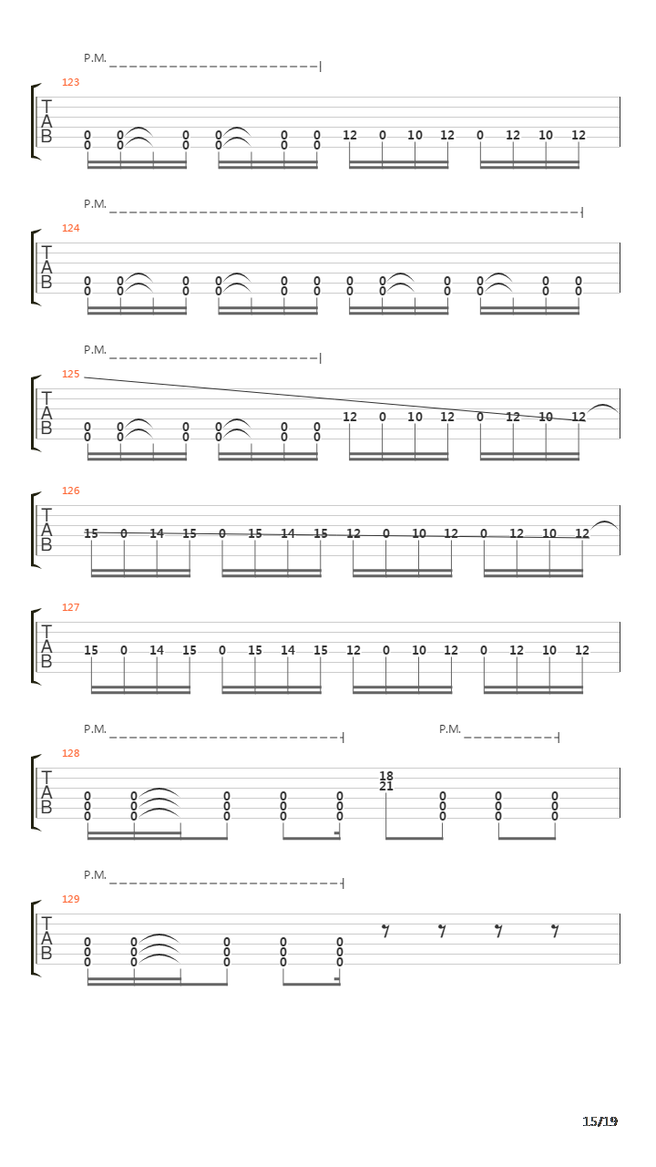 Cardiac Silouhette吉他谱