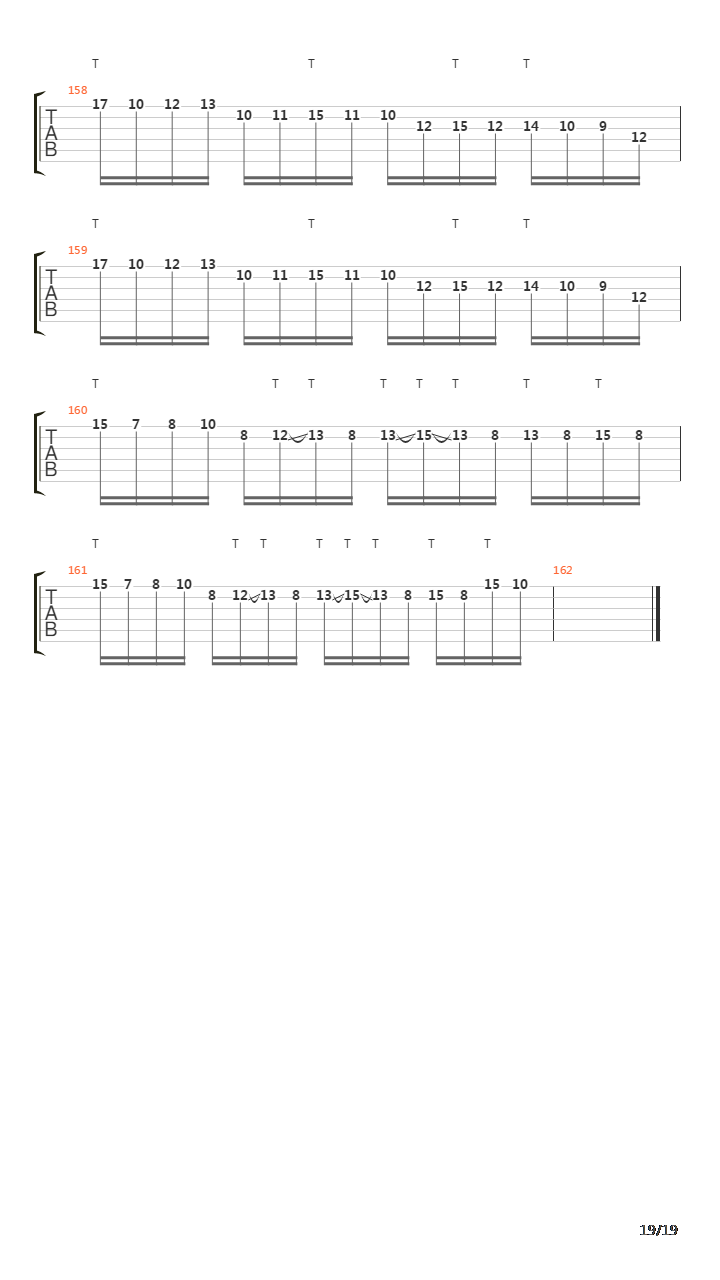 Cardiac Silouhette吉他谱