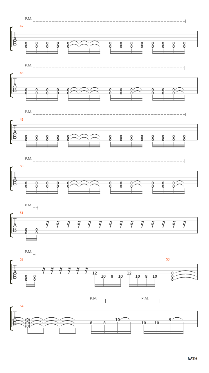 Cardiac Silouhette吉他谱