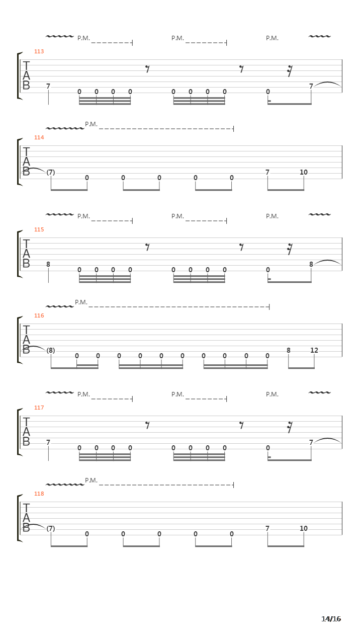 Sonnet Of The Wretched吉他谱