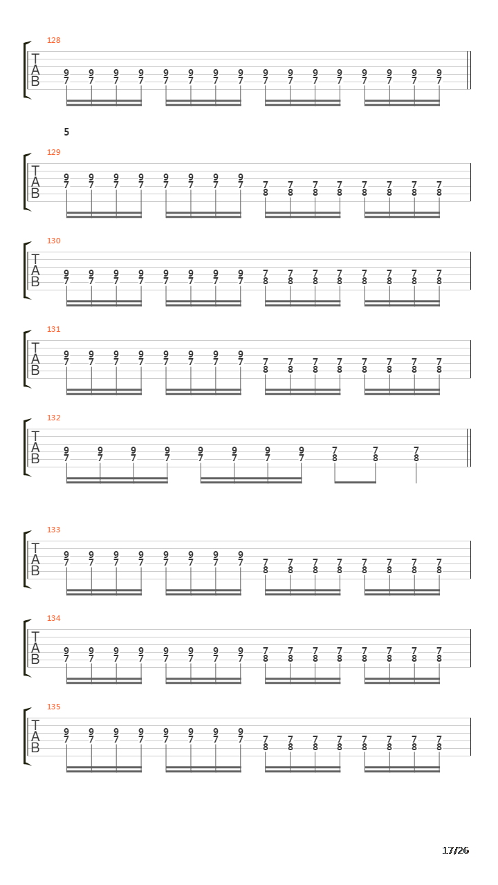 The Secrets Of The Black Arts吉他谱