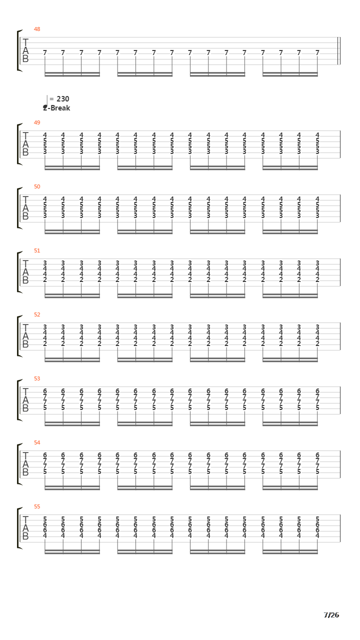 The Secrets Of The Black Arts吉他谱