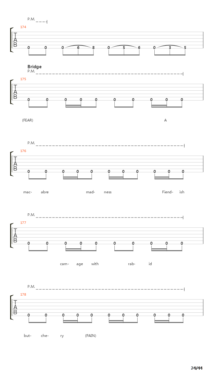 The Ballad Of Leonard And Charles吉他谱