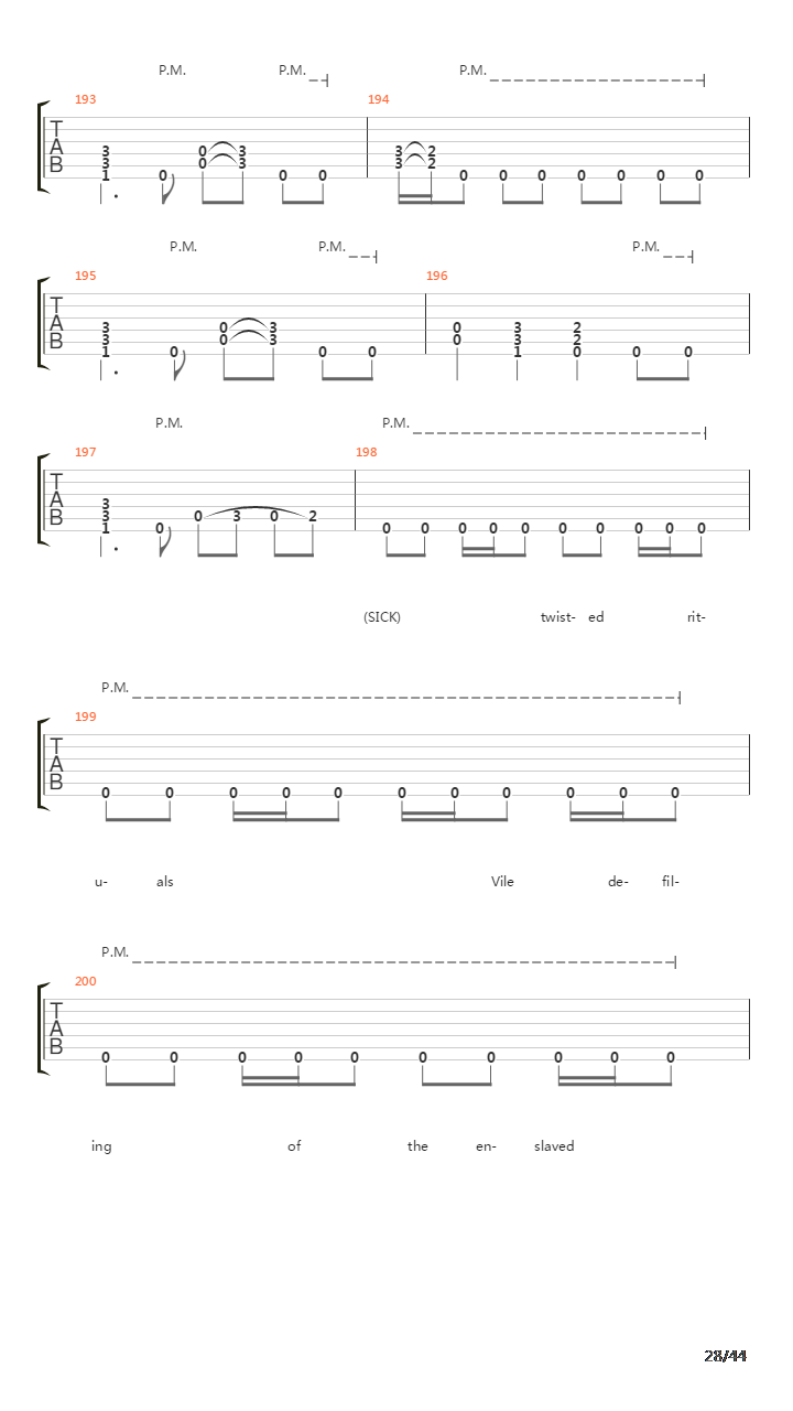 The Ballad Of Leonard And Charles吉他谱