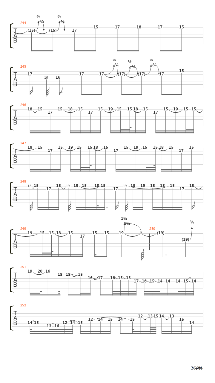 The Ballad Of Leonard And Charles吉他谱