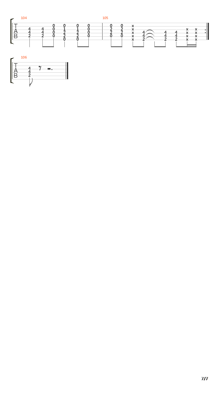 Android吉他谱