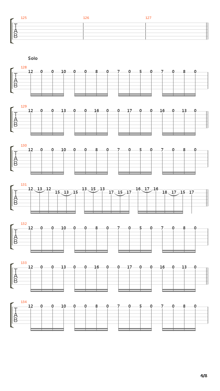 Nabataea吉他谱