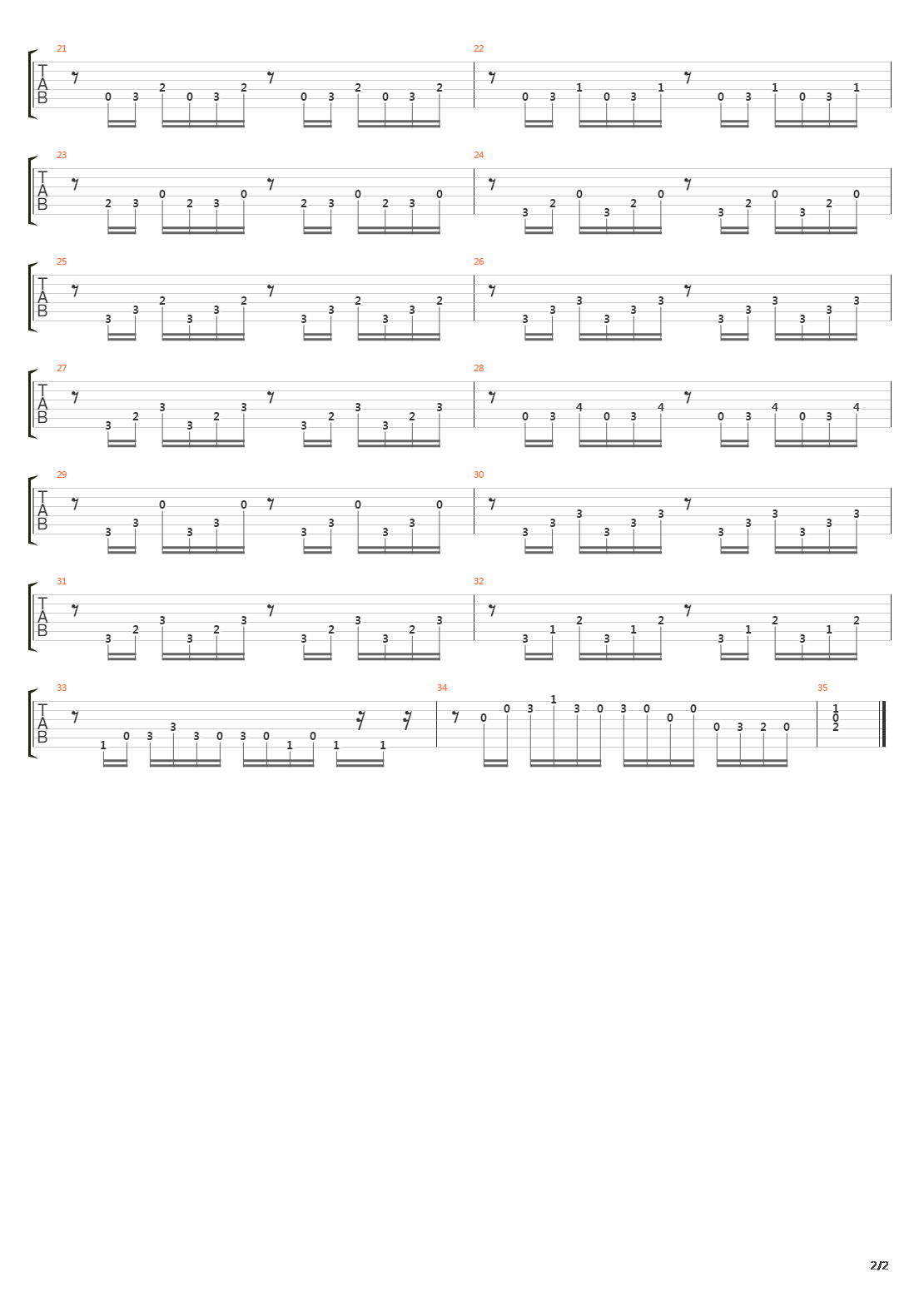 Prelude Number 1 In C Major Bwv 846吉他谱