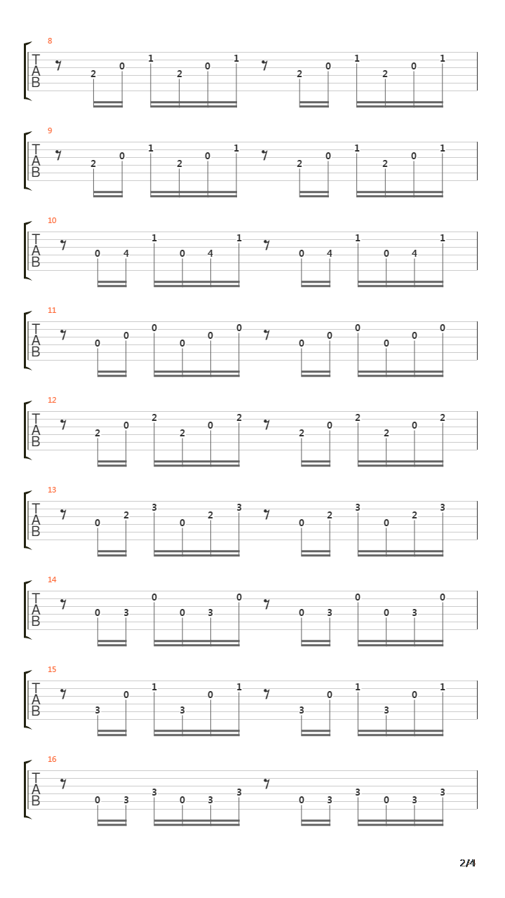 Prelude Number 1 In C Major Bwv 846吉他谱