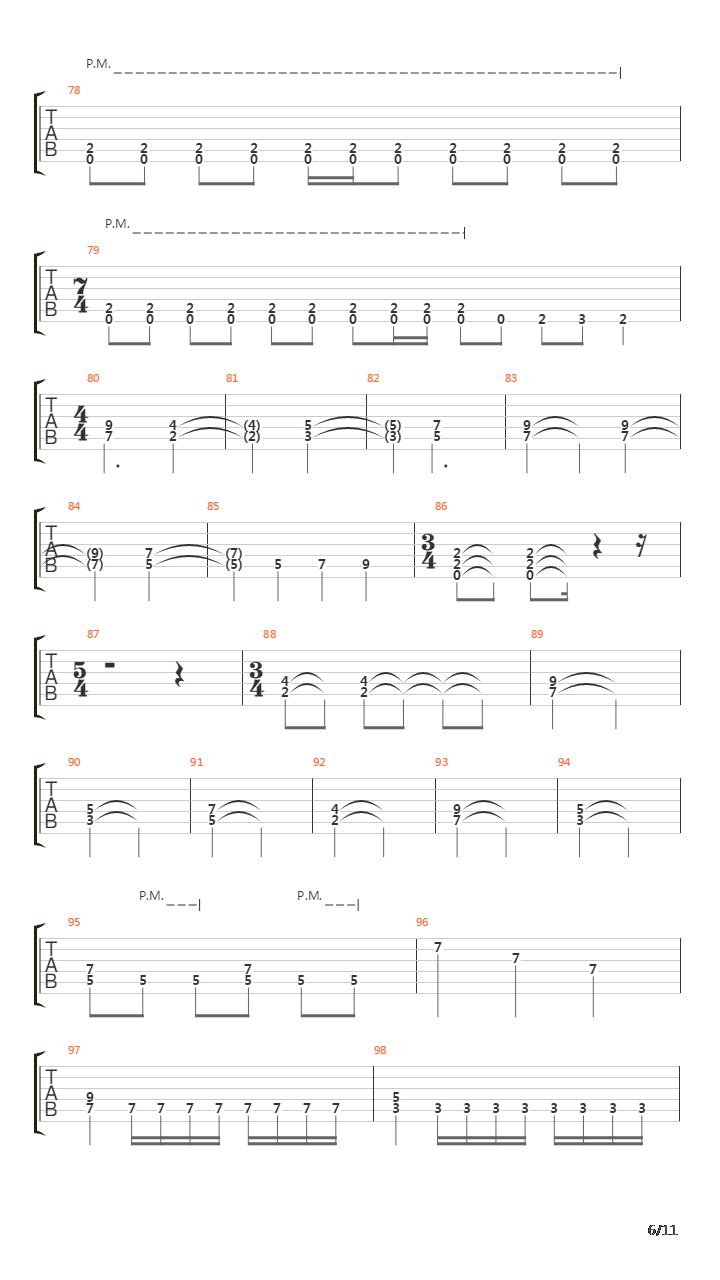 Farewell吉他谱