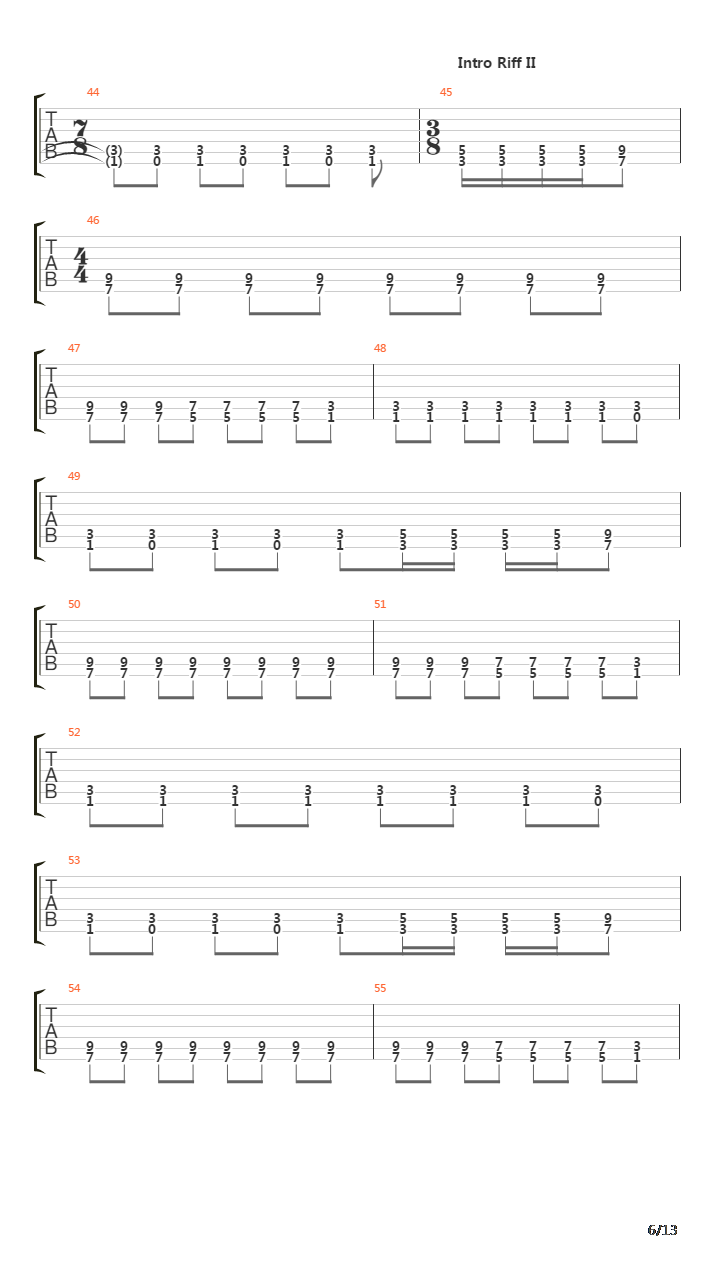 Strained吉他谱