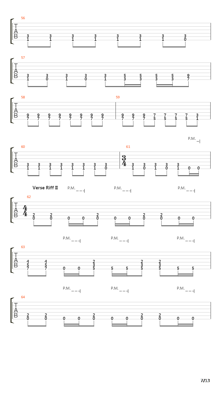 Strained吉他谱