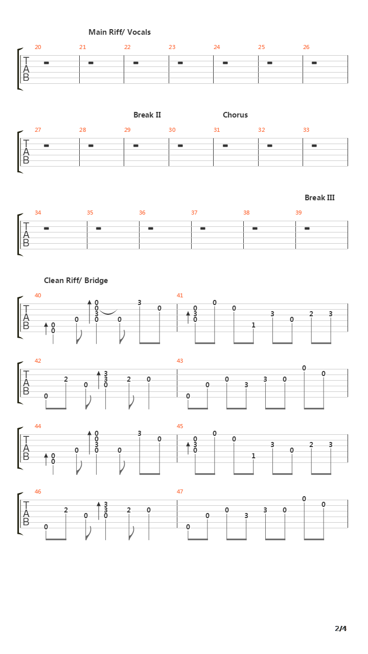 The Future Of Speech吉他谱