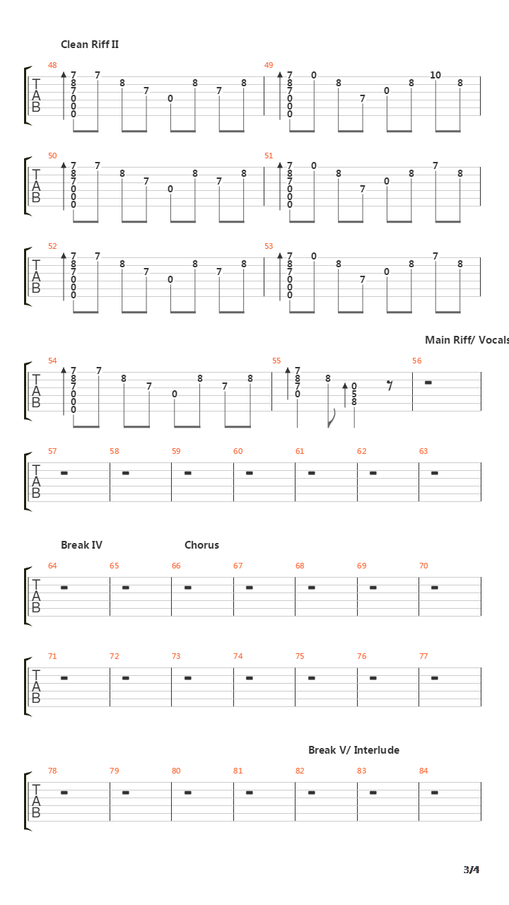 The Future Of Speech吉他谱