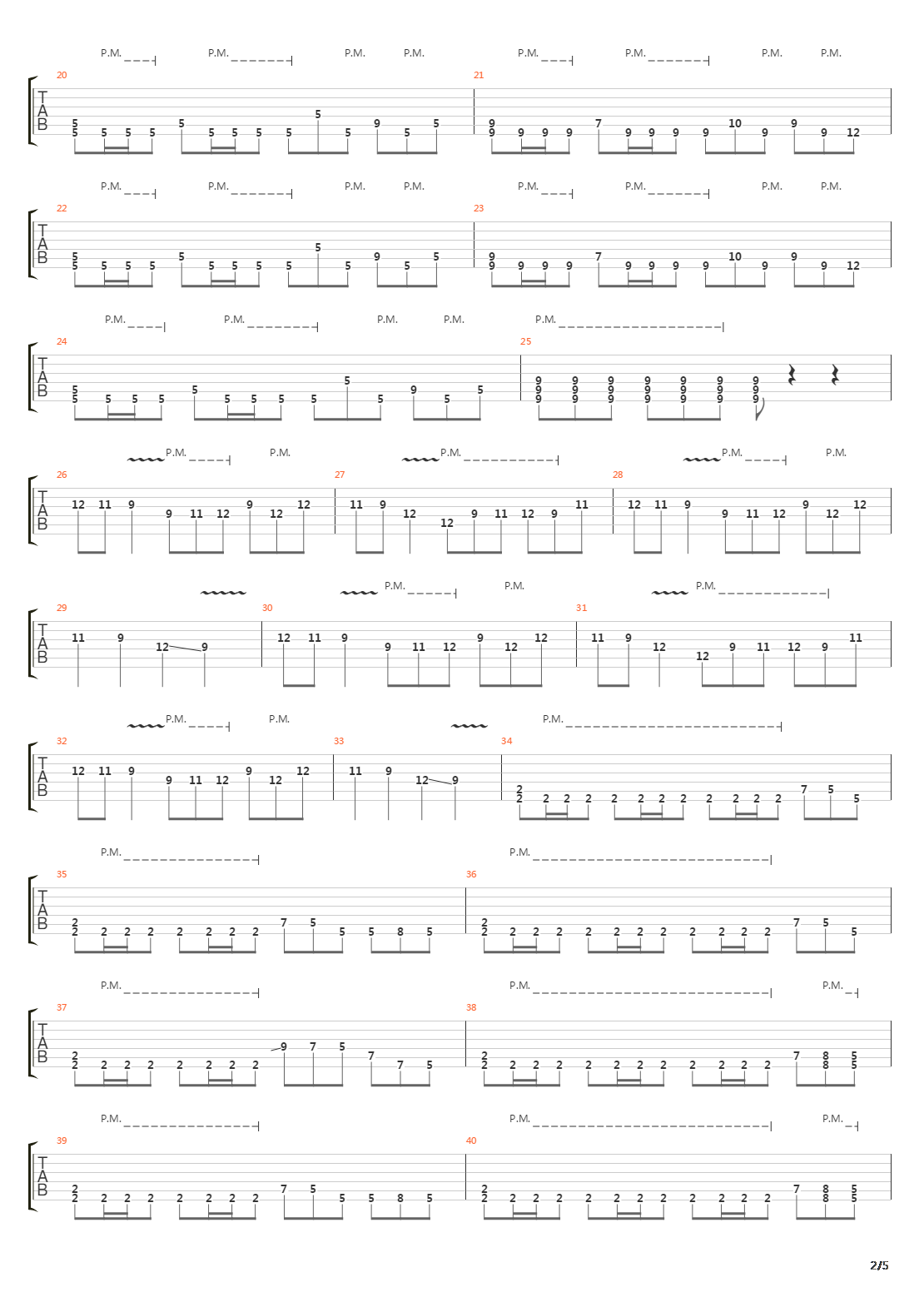 The Forgotten吉他谱