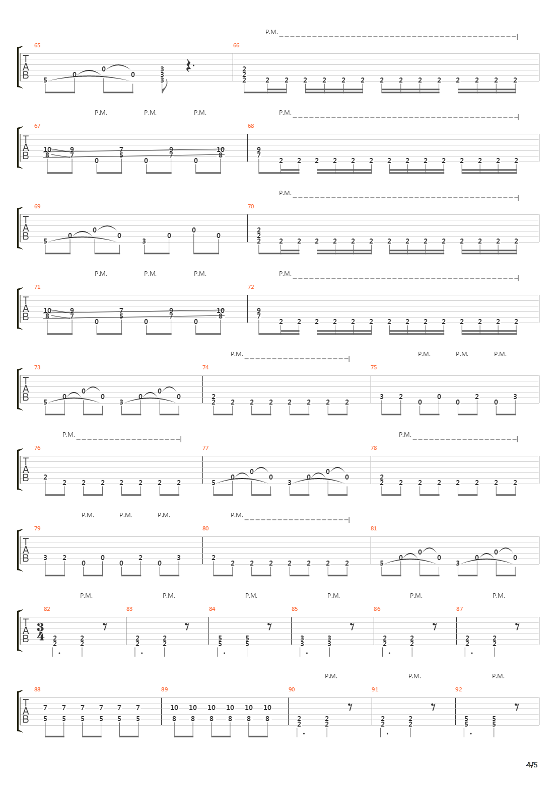 The Forgotten吉他谱