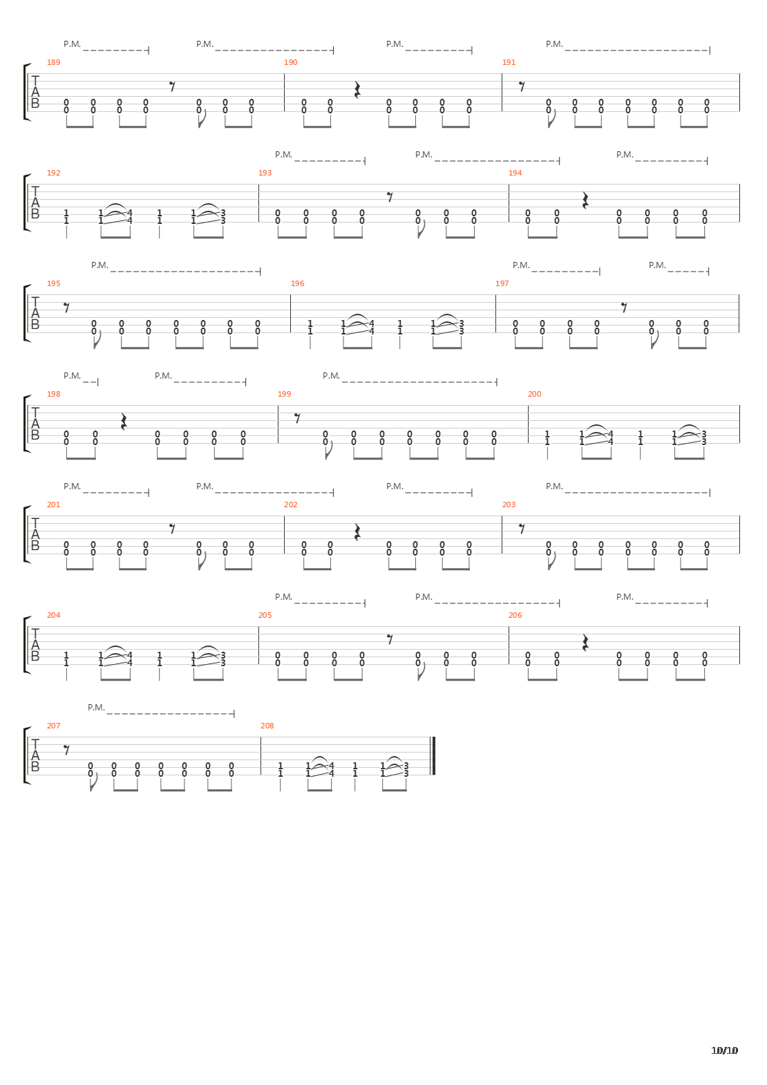 Faded Line吉他谱