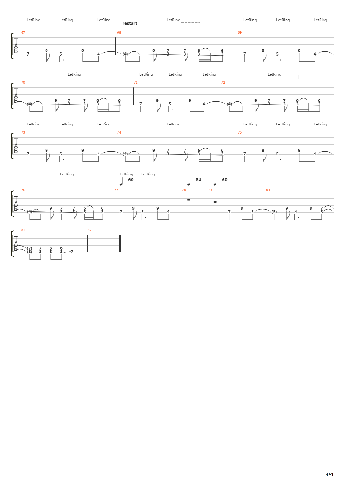 Fields Of Joy吉他谱