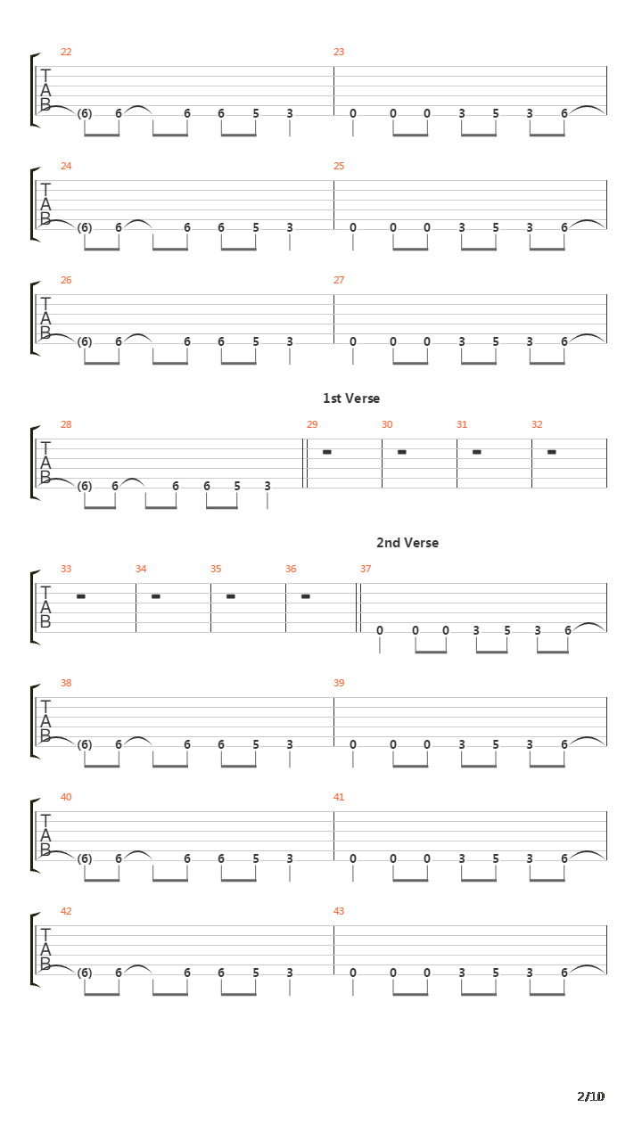 1996吉他谱