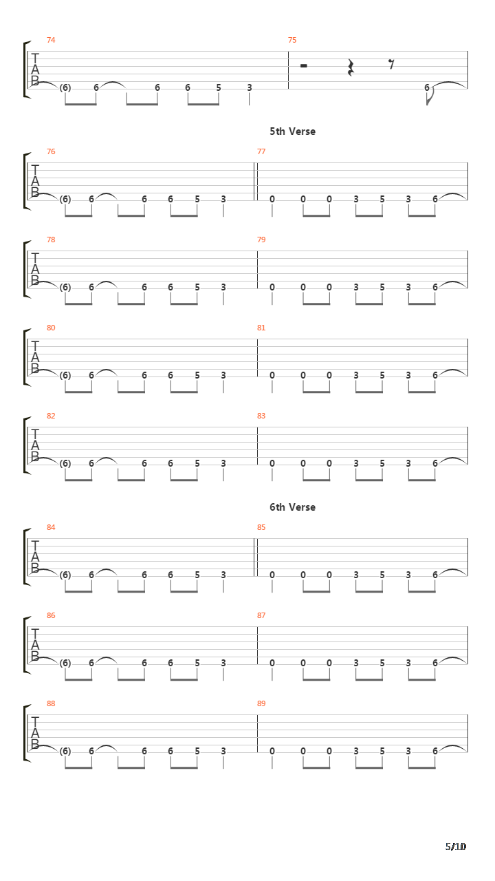 1996吉他谱