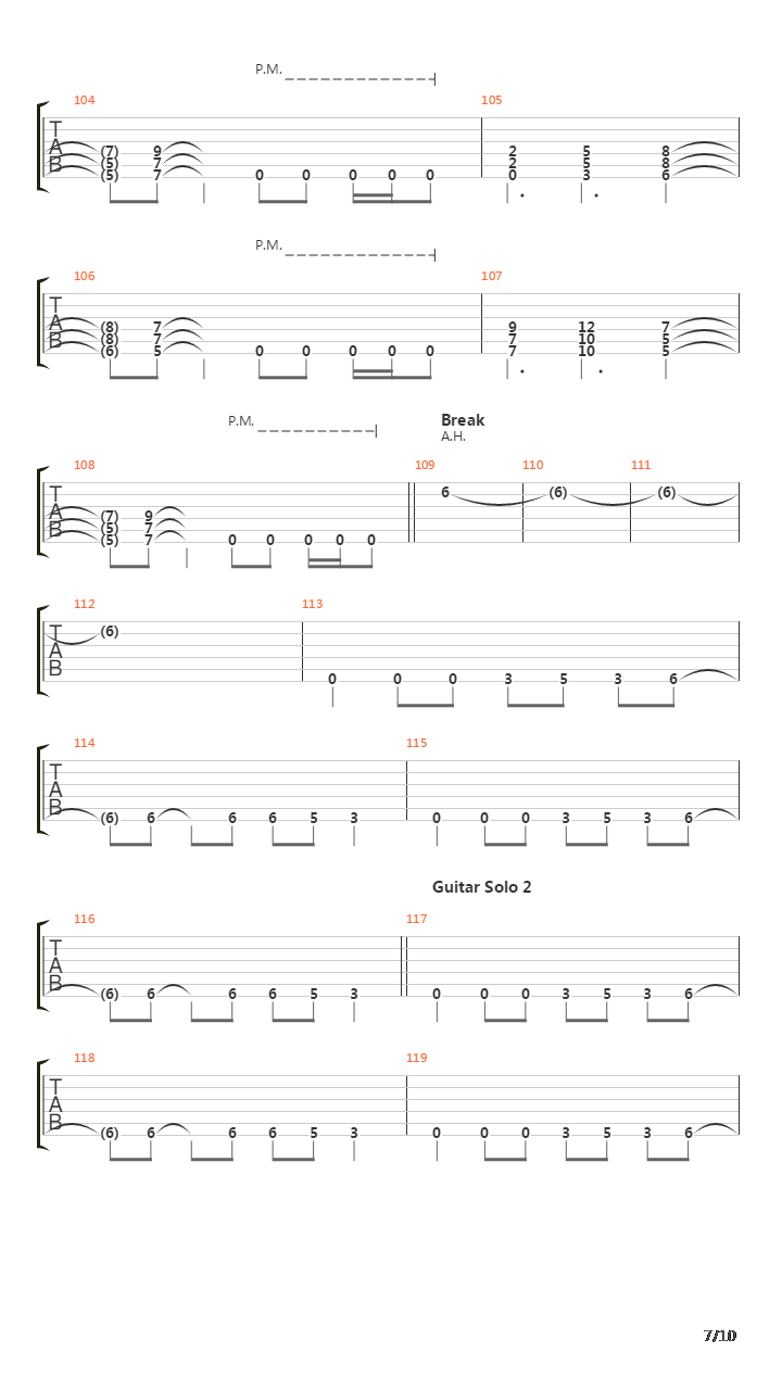 1996吉他谱