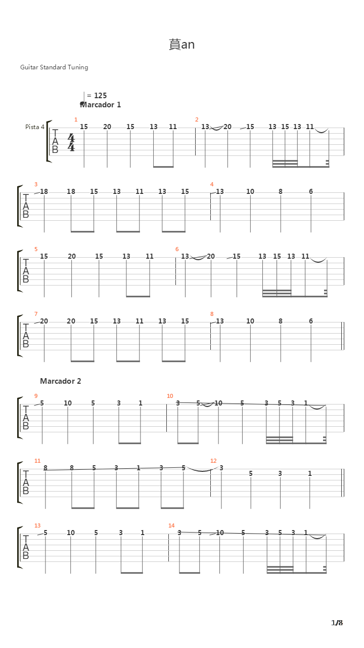 Elan吉他谱