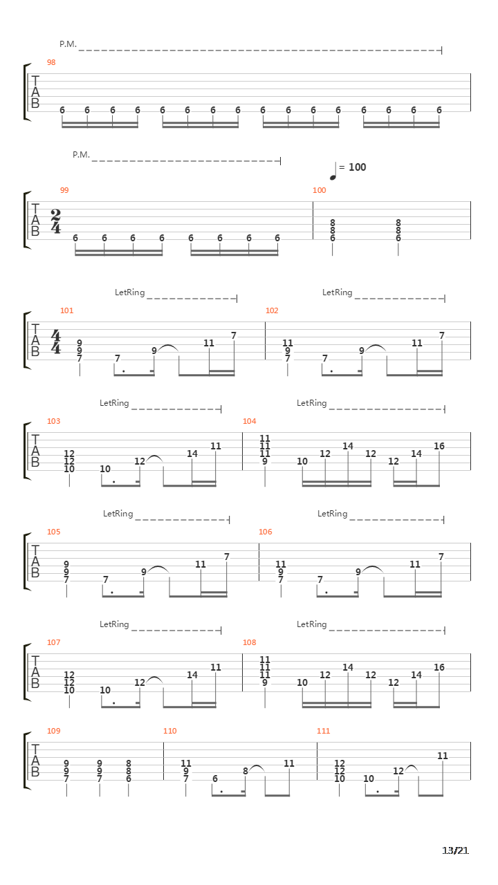 Incarnated吉他谱