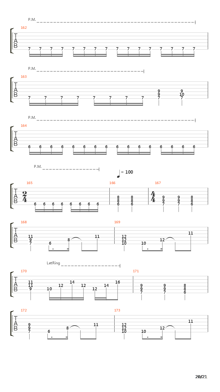 Incarnated吉他谱