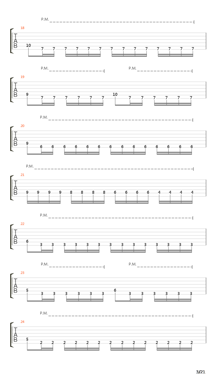 Incarnated吉他谱