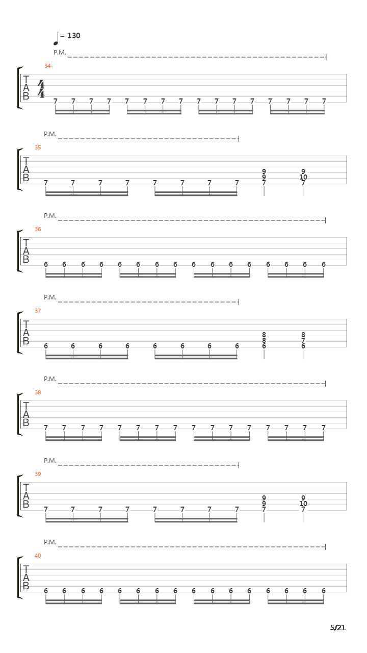 Incarnated吉他谱