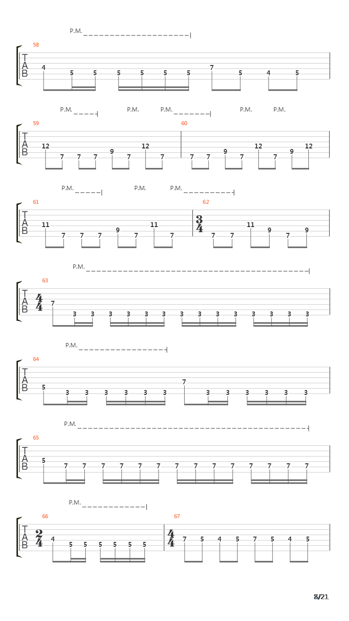 Incarnated吉他谱