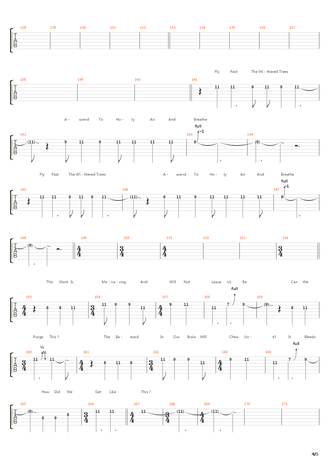 Alpha吉他谱