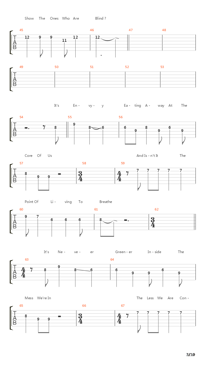 Alpha吉他谱