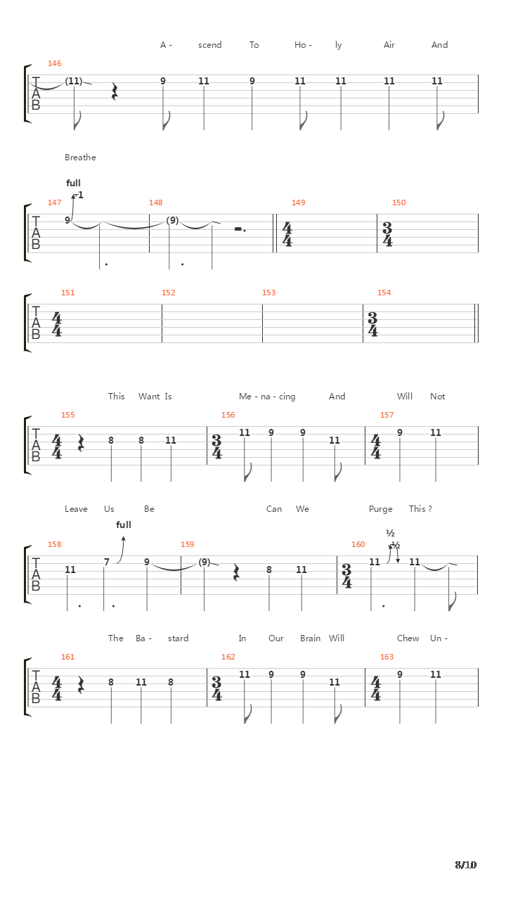 Alpha吉他谱