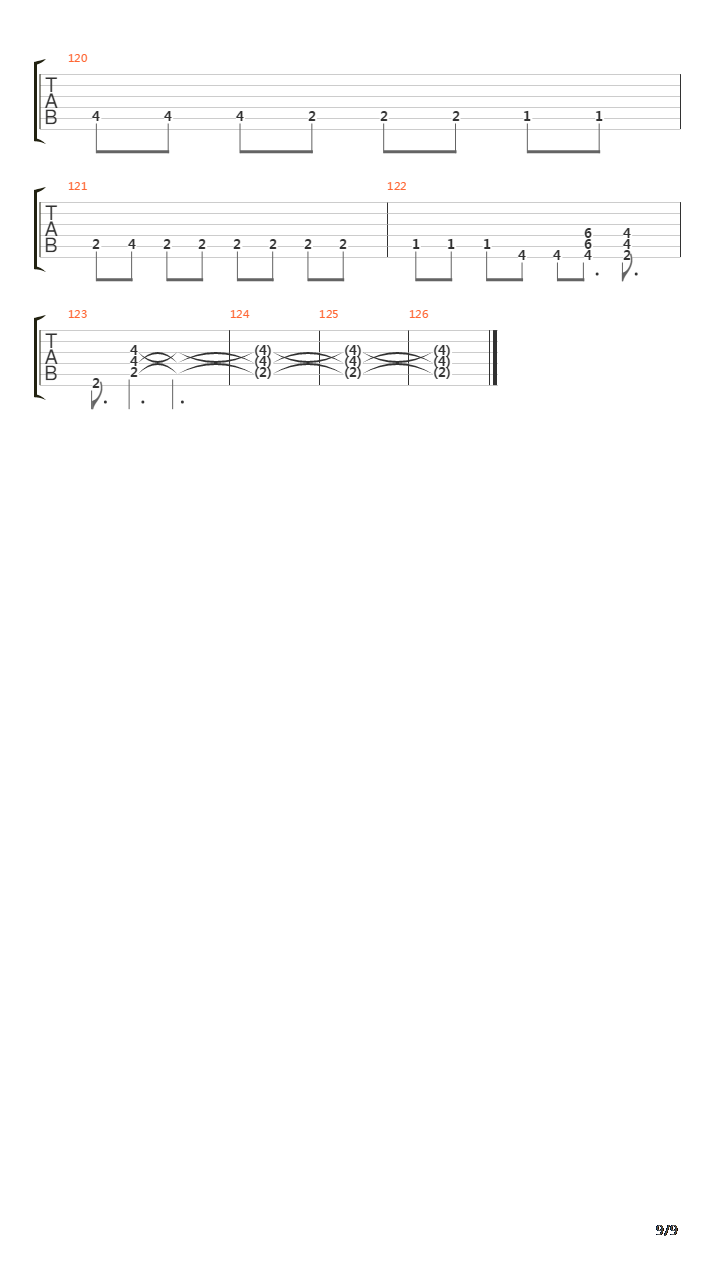 Haemoglobin吉他谱