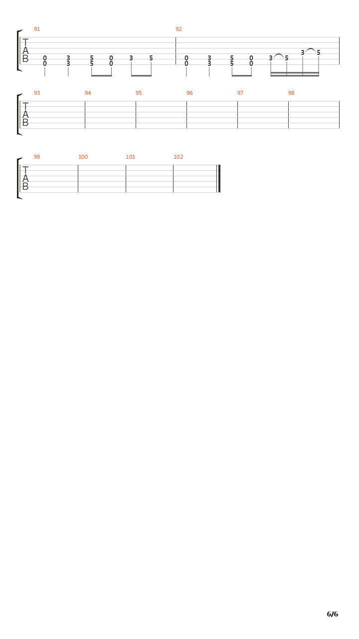 Fallen吉他谱