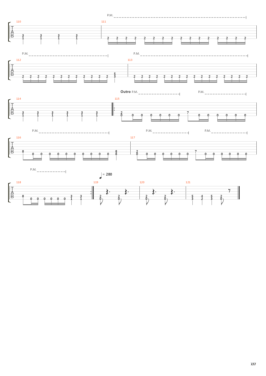 Mayhem吉他谱