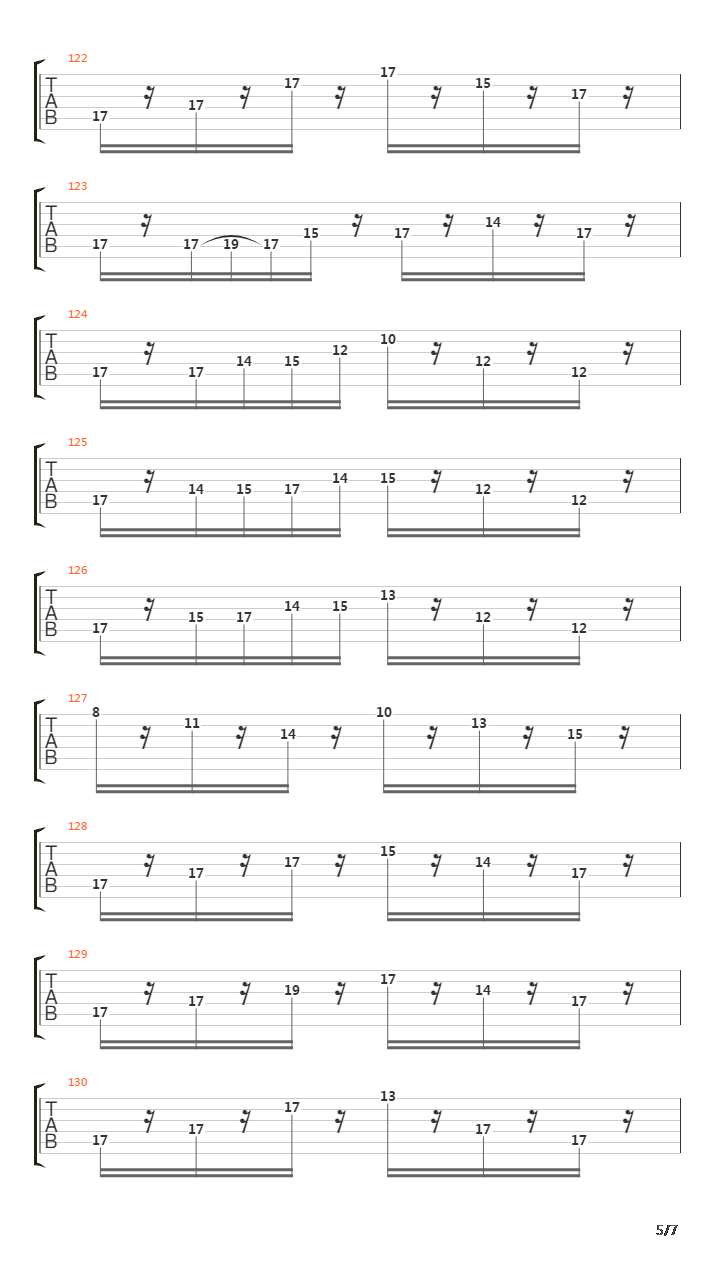 Streamline吉他谱