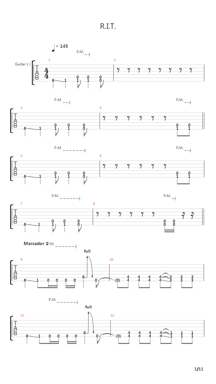 Rit吉他谱