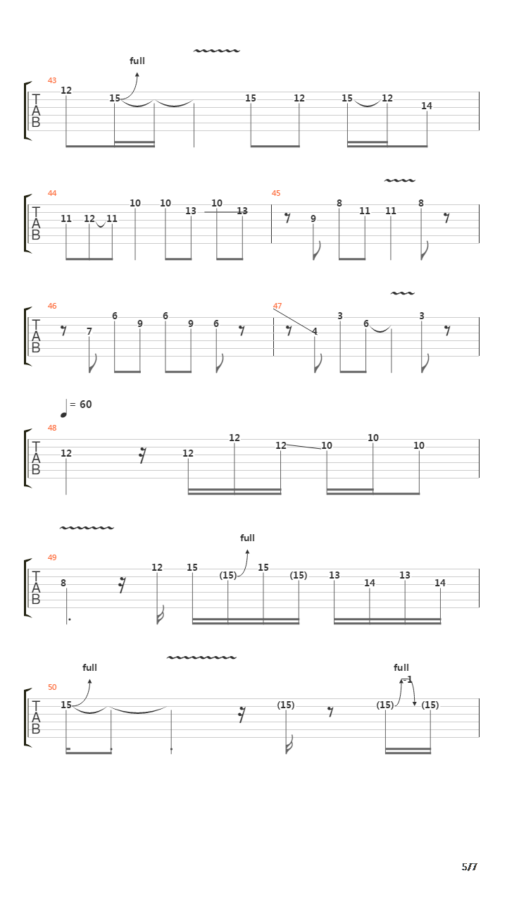 Precense Of The Lord吉他谱