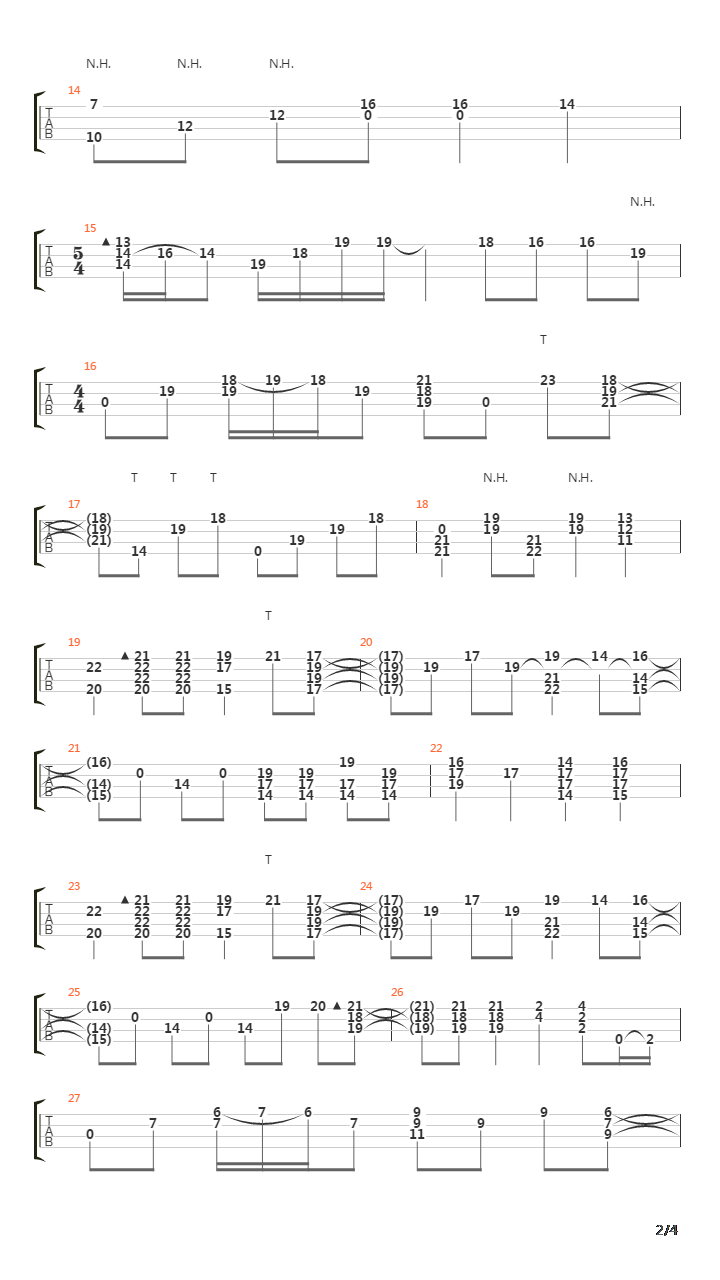 Tears In Heaven (Bass Version by Zander Zon)吉他谱