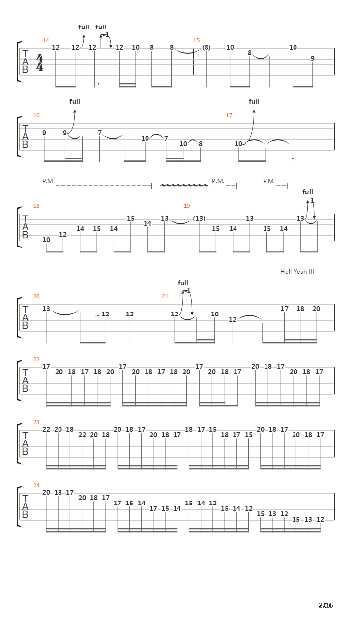 No Boundaries (Speed Kills)吉他谱