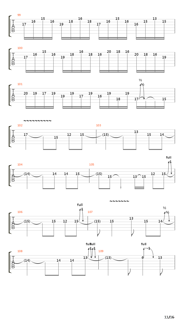 No Boundaries(Speed Kills)吉他谱