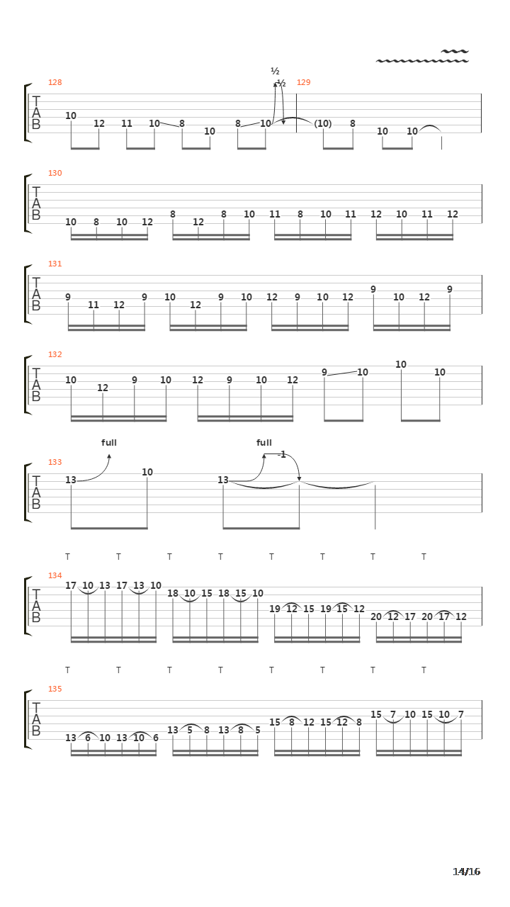 No Boundaries(Speed Kills)吉他谱