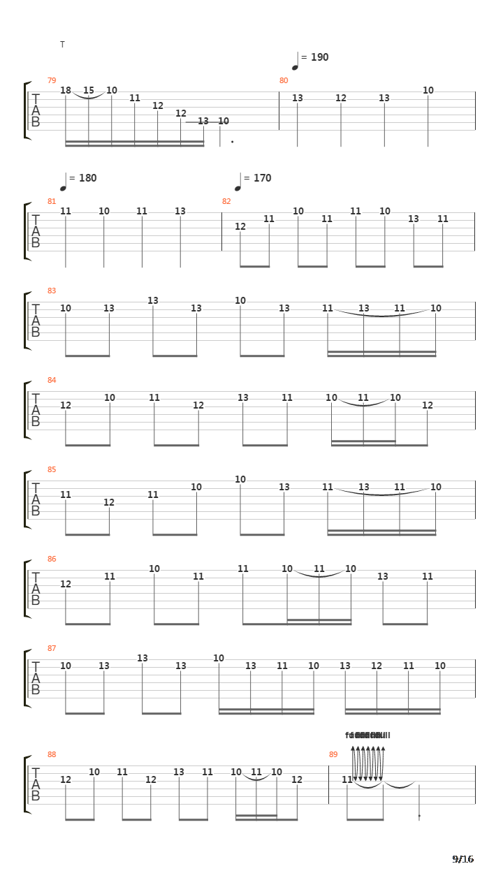 No Boundaries(Speed Kills)吉他谱