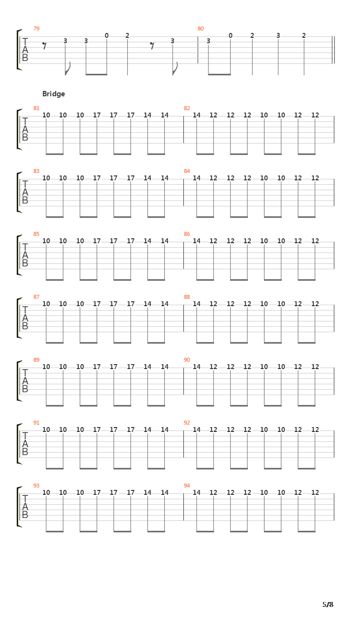 Decision吉他谱