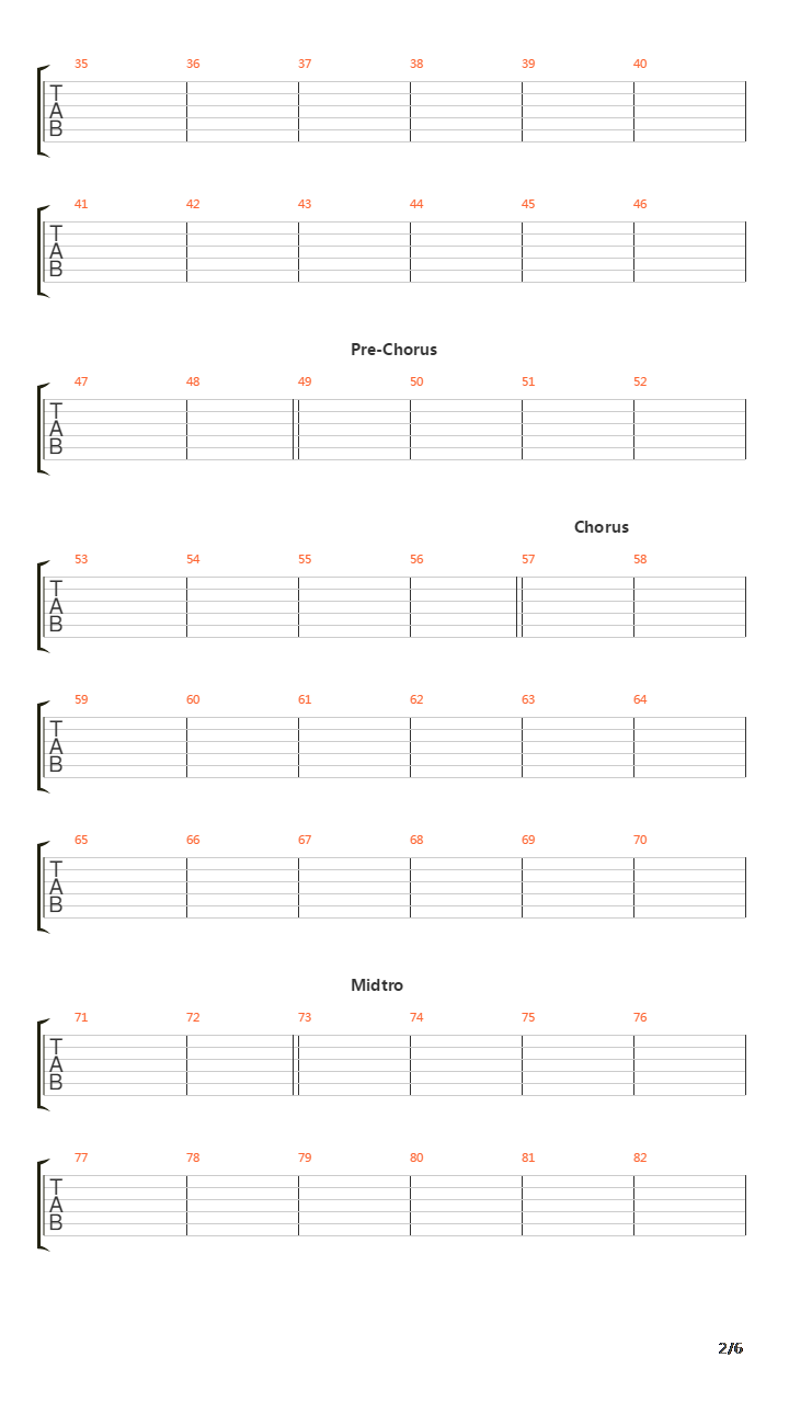 The Beginning吉他谱